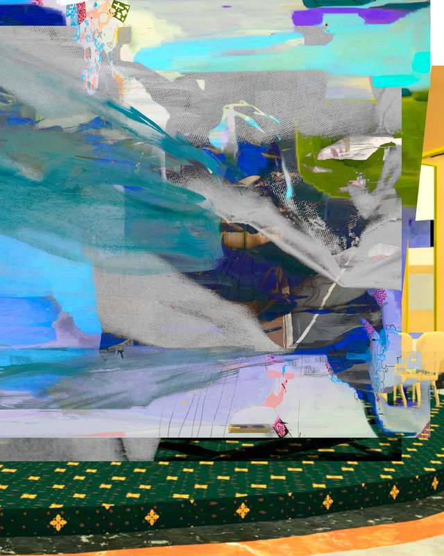 Alex Fischer, Parlor, 2014-02-08, 30×24″ / 762×610㎜, print